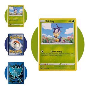 Sword & Shield Pokemon Card (M08): Blipbug 017/202